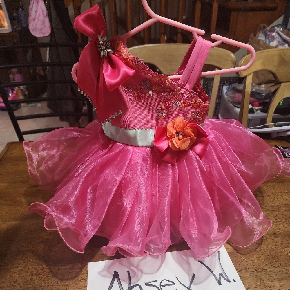 3-6 Month Corset Back Pageant Dress